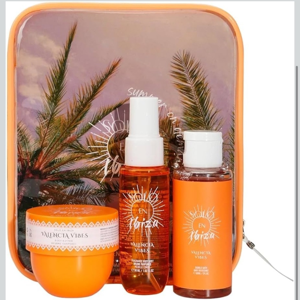 New Valencia‎ Vibes Skincare Gift Set, 3-Piece Beauty